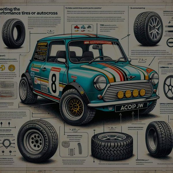 How to Choose the Right Performance Tires for Autocross in a Mini Cooper JCW?