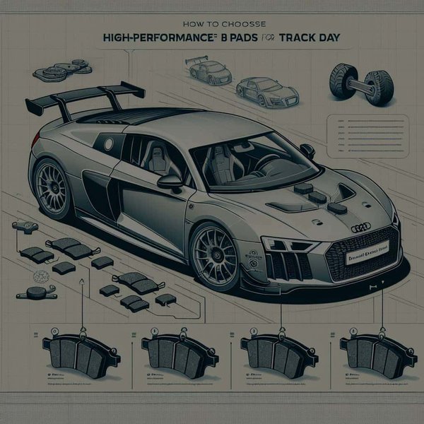 How to Select the Best High-Performance Brake Pads for a Track Day in an Audi R8?