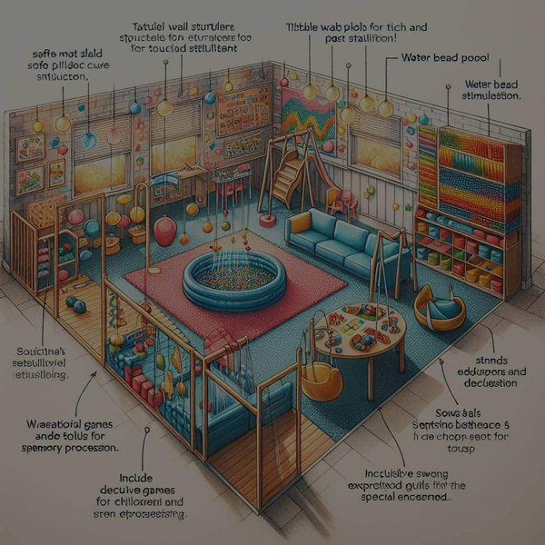 How to Create a Multi-Sensory Playroom for Children with Special Needs?