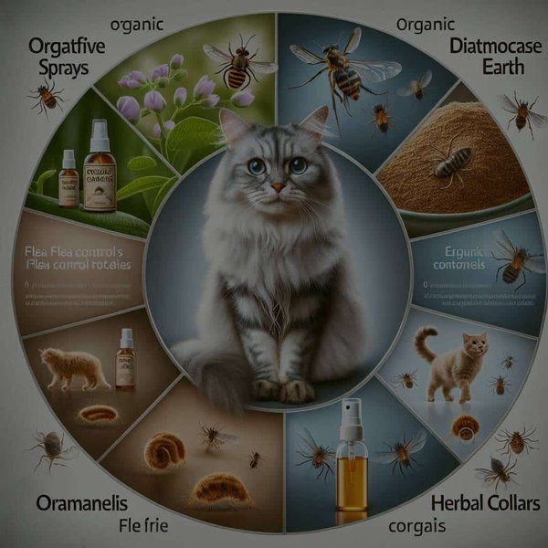 What Are the Best Organic Flea Control Methods for Sensitive Cats?